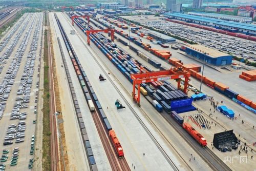 五地六列同發(fā)，河南跨境鐵路貨運(yùn)駛?cè)氚l(fā)展快車(chē)道